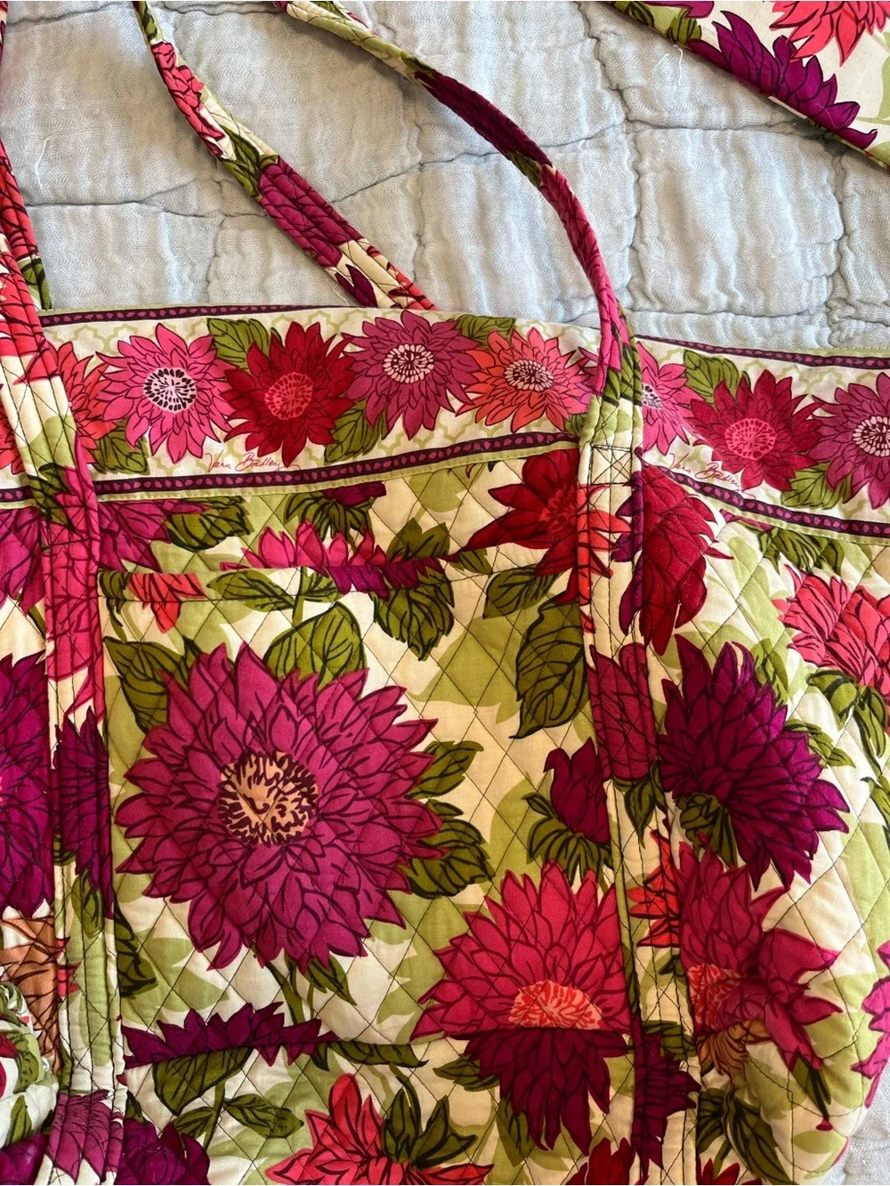 Vera Bradley Hello Dahlia Tote